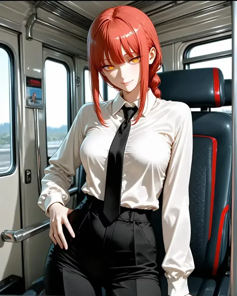 Anime-style AI companion portrait